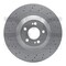 Dynamic Friction Co Dfc Geospec Coated Rotor - Drilled, 624-63111 624-63111 - alternate 1